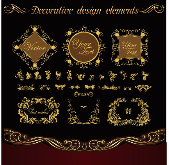 ★Best Vintage Design EPS cliparts collection V11,elegant design,vintage pattern,vector,eps,vintage design